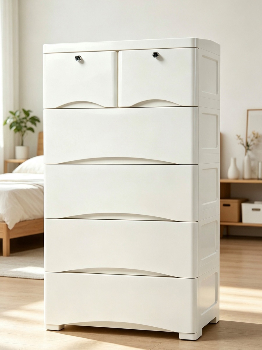 Juana 5-Tier Storage Drawer - 60x35x104 cm