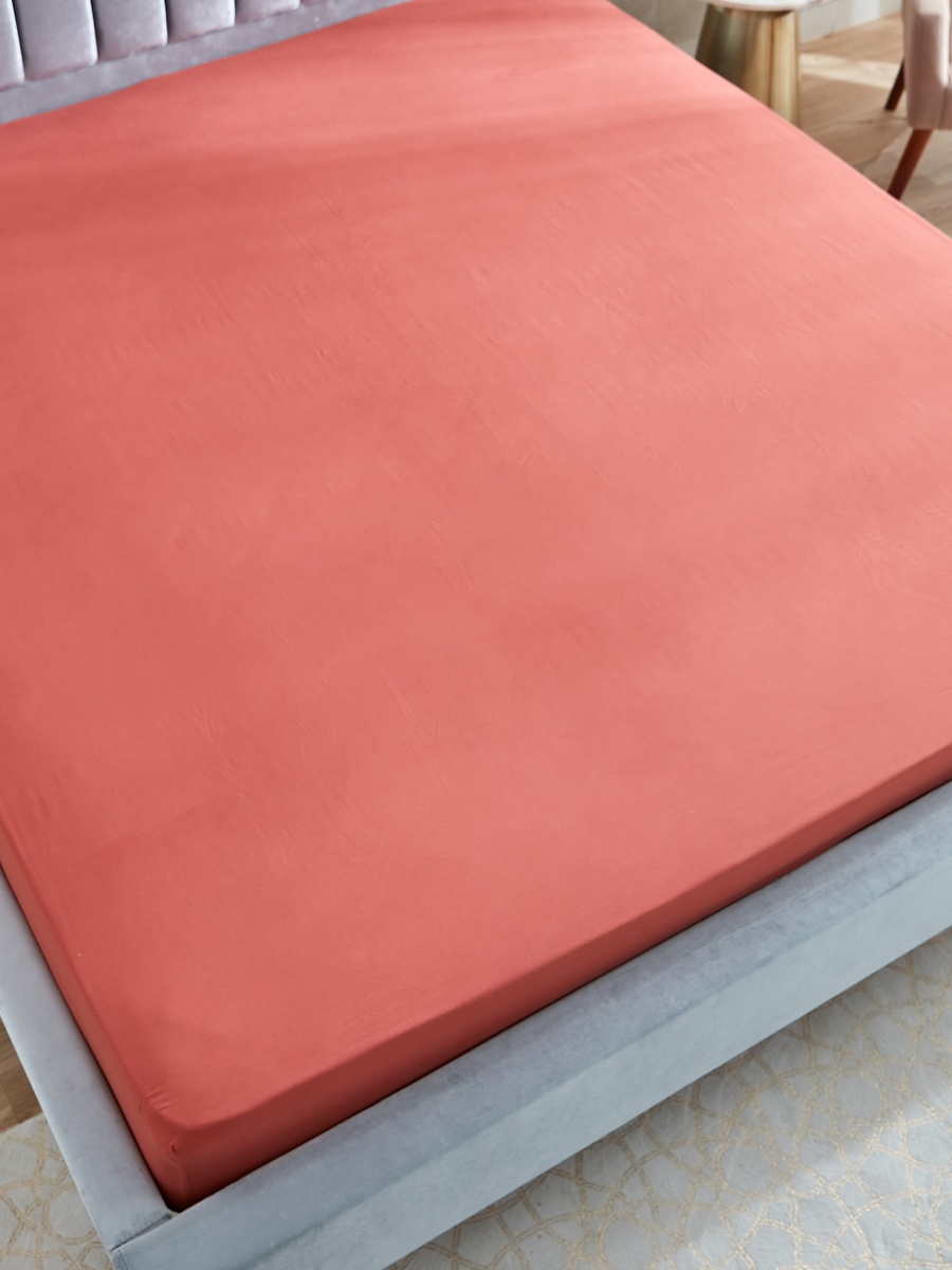 Derby Solid King Microfiber Fitted Sheet - 180x200+25 cm