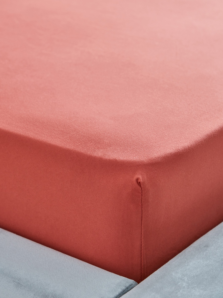 Derby Solid King Microfiber Fitted Sheet - 180x200+25 cm