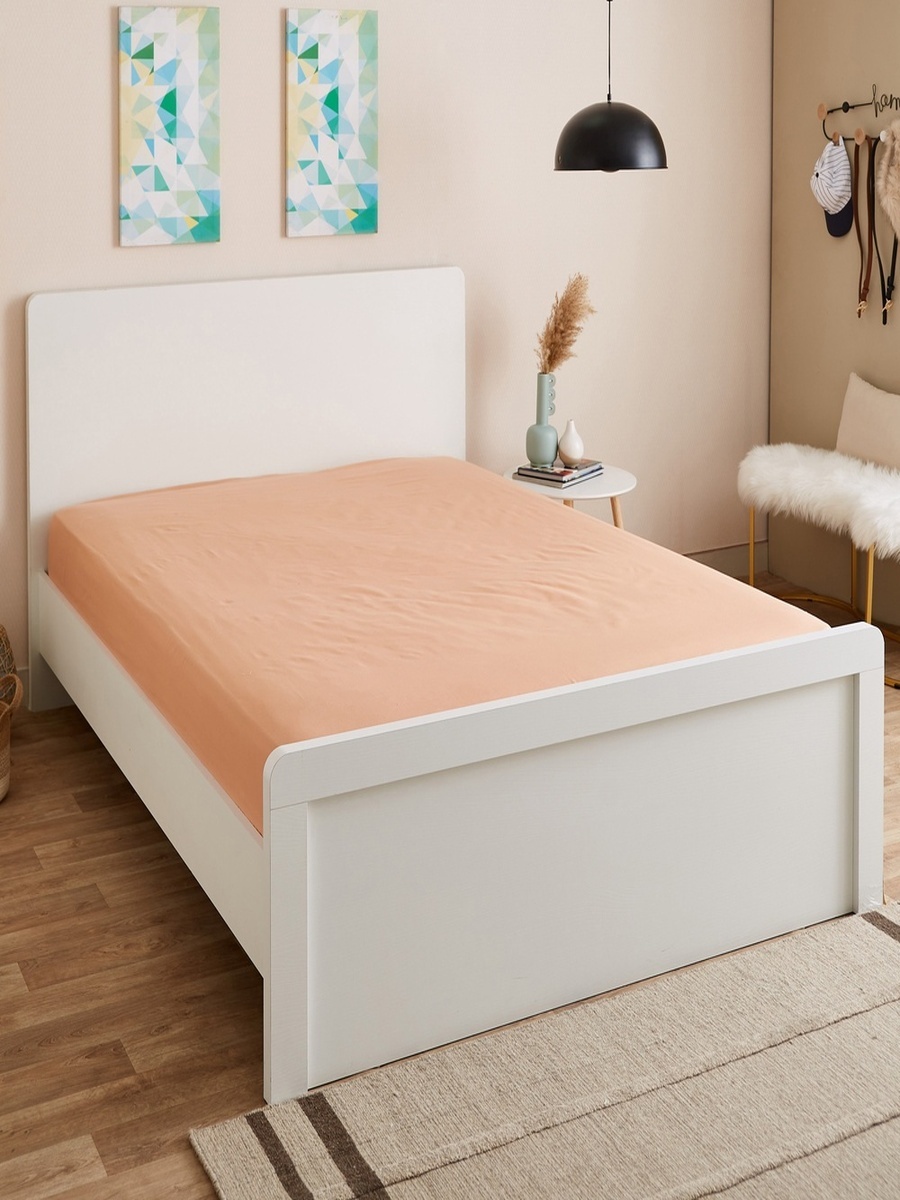Bristol Polycotton Olympic Queen Fitted Sheet - 160x200+25 cm