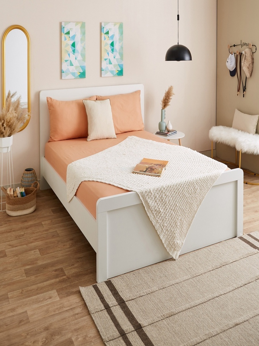 Bristol Polycotton Olympic Queen Fitted Sheet - 160x200+25 cm