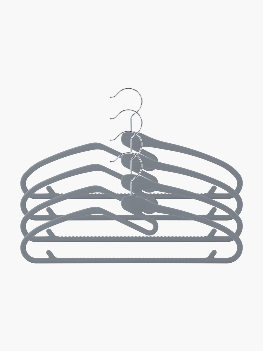 Noah Soft T-shirt Hanger - Set of 4