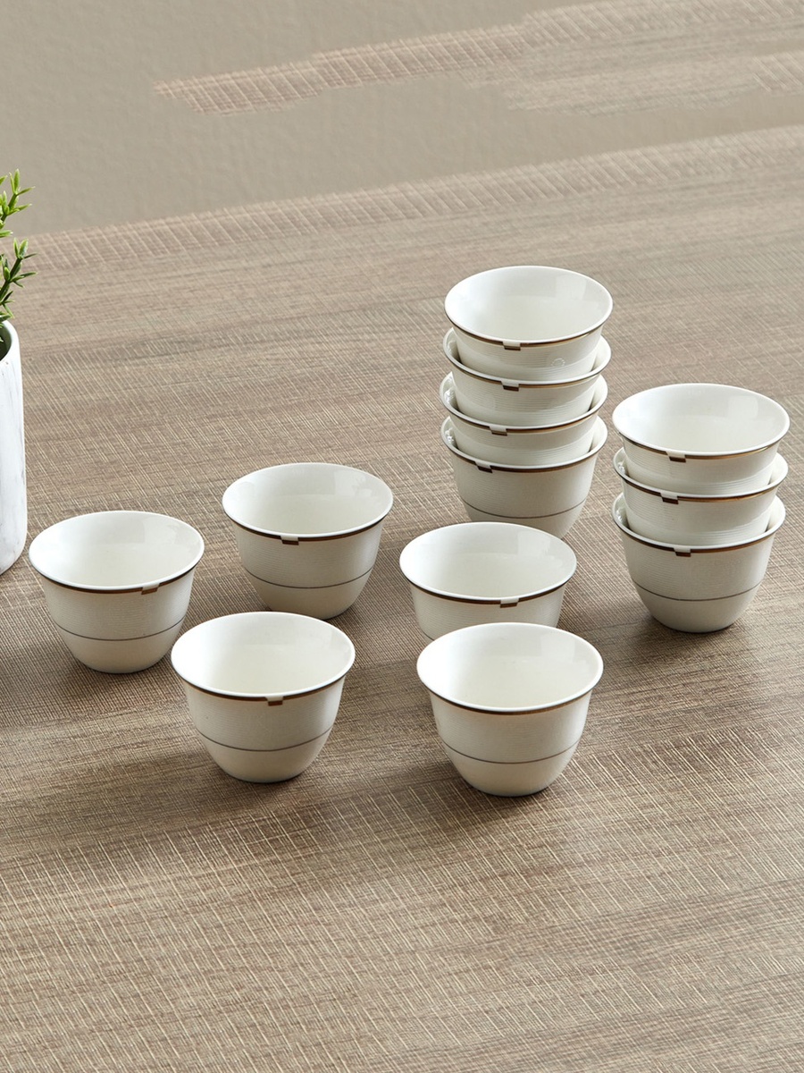 Gold Rib Cava Cup - Set of 12