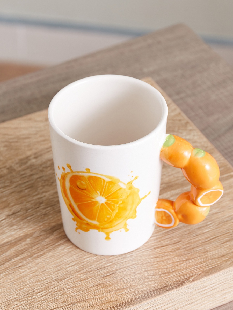 Cypher Orange Power Ceramic Mug - 400 ml