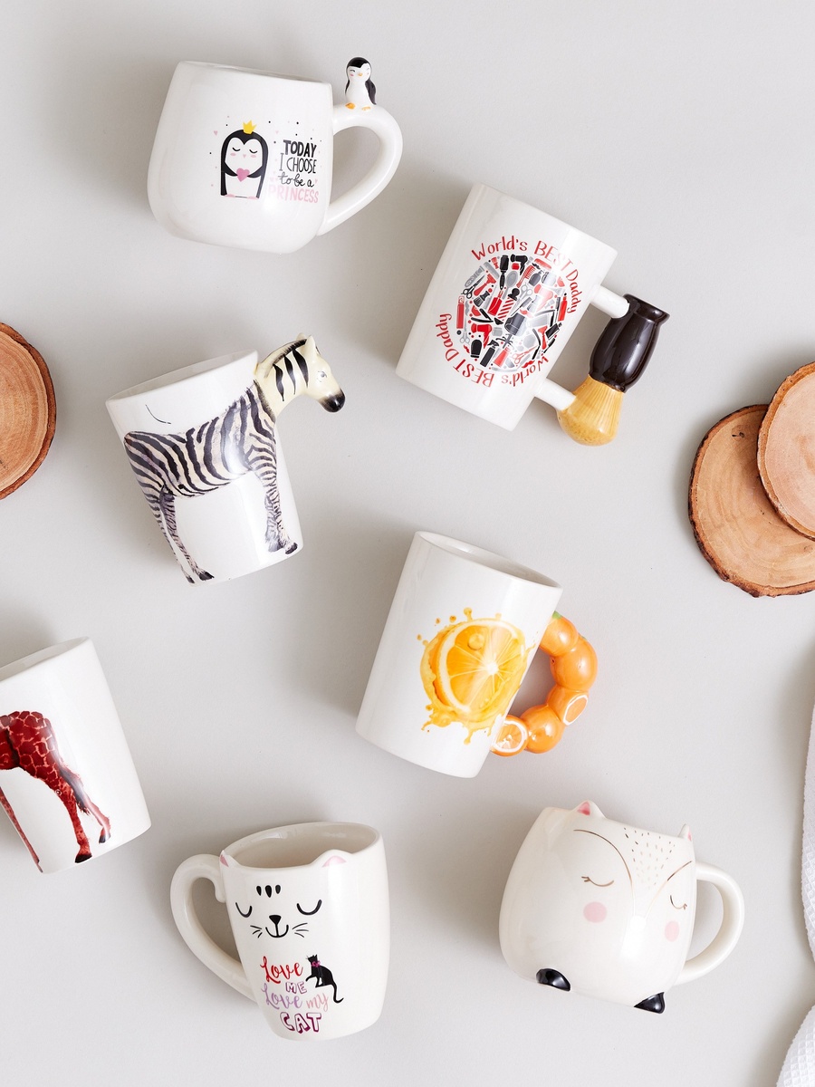 Cypher Orange Power Ceramic Mug - 400 ml