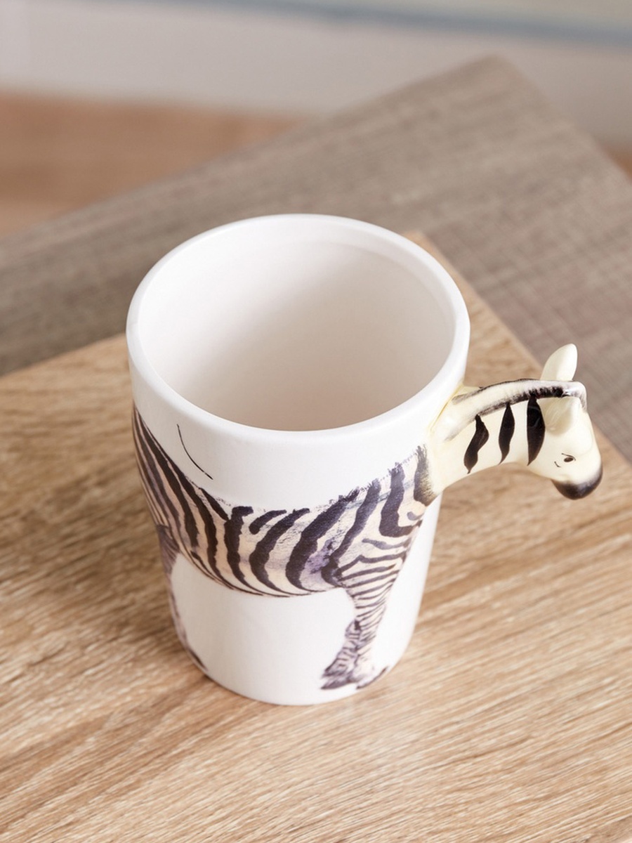 Cypher Zebra Ceramic Mug - 400 ml