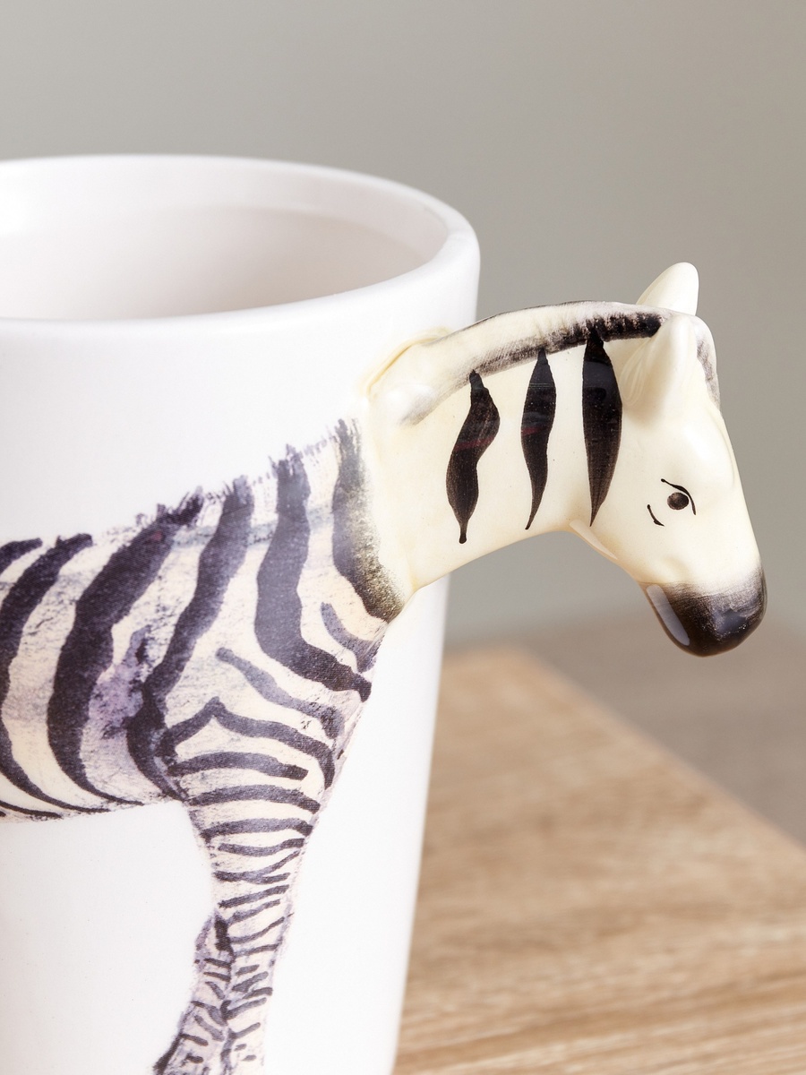 Cypher Zebra Ceramic Mug - 400 ml