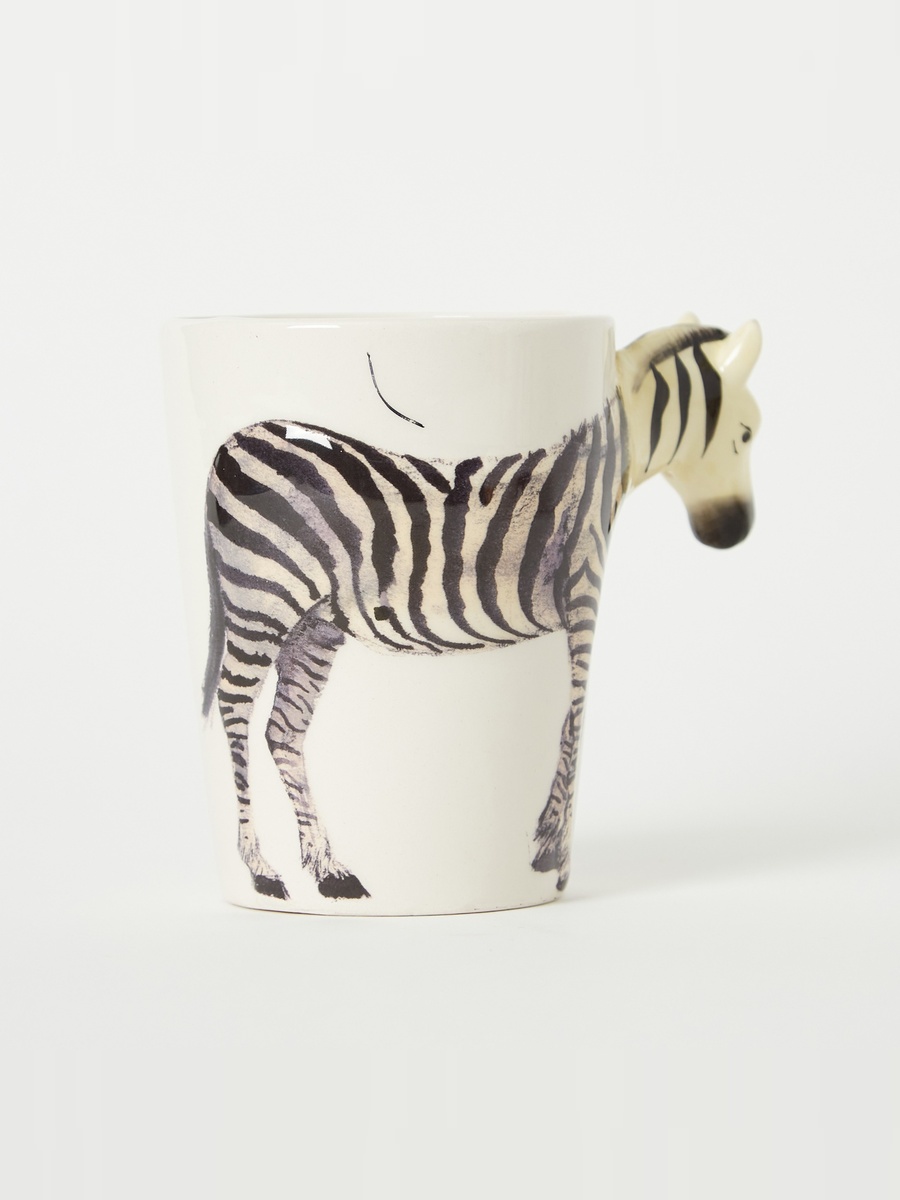 Cypher Zebra Ceramic Mug - 400 ml