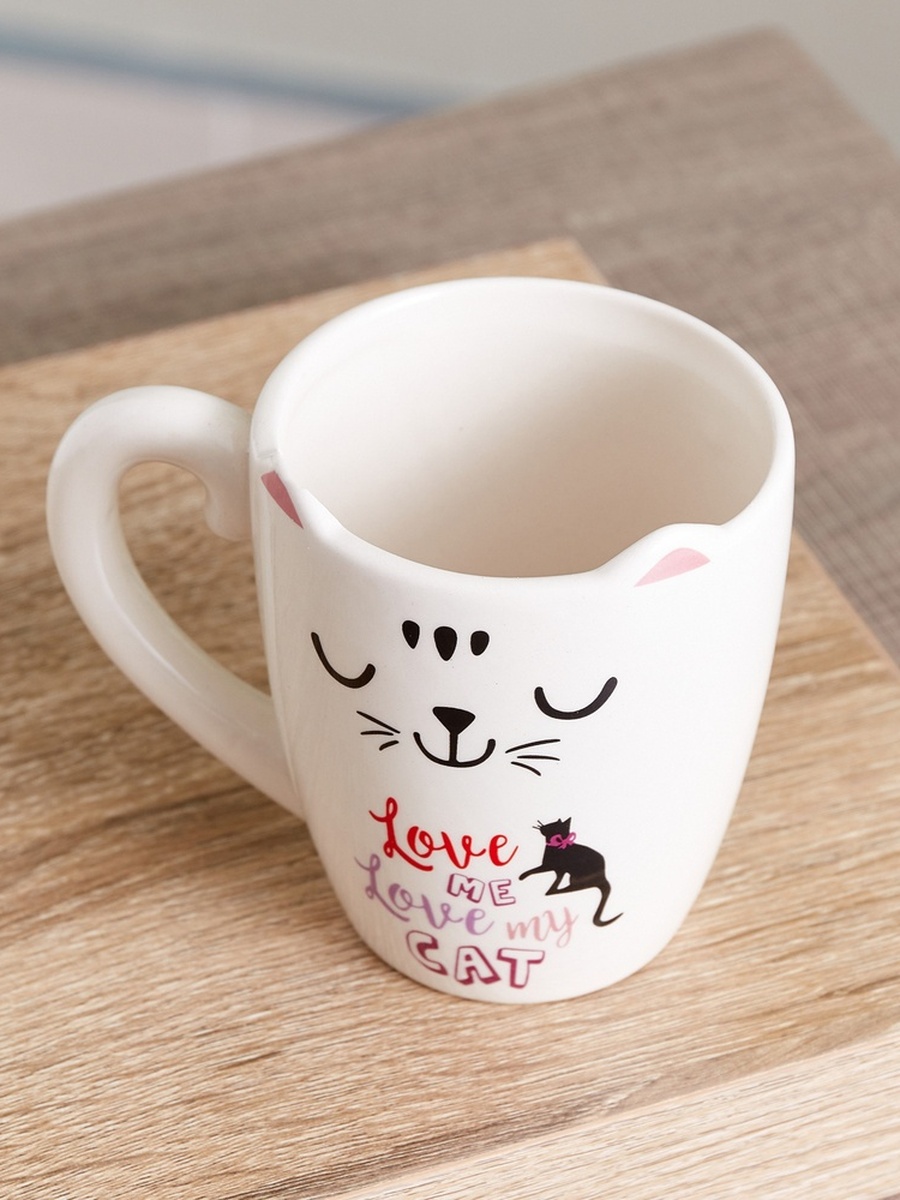 Cypher Cat Ceramic Mug - 400 ml