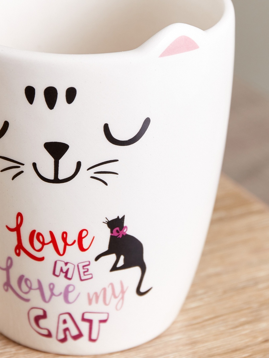 Cypher Cat Ceramic Mug - 400 ml