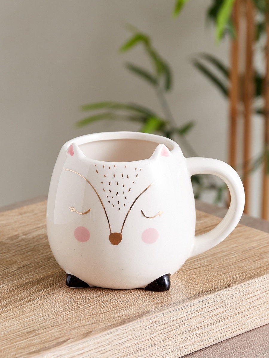 Cypher Fox Ceramic Mug - 400 ml