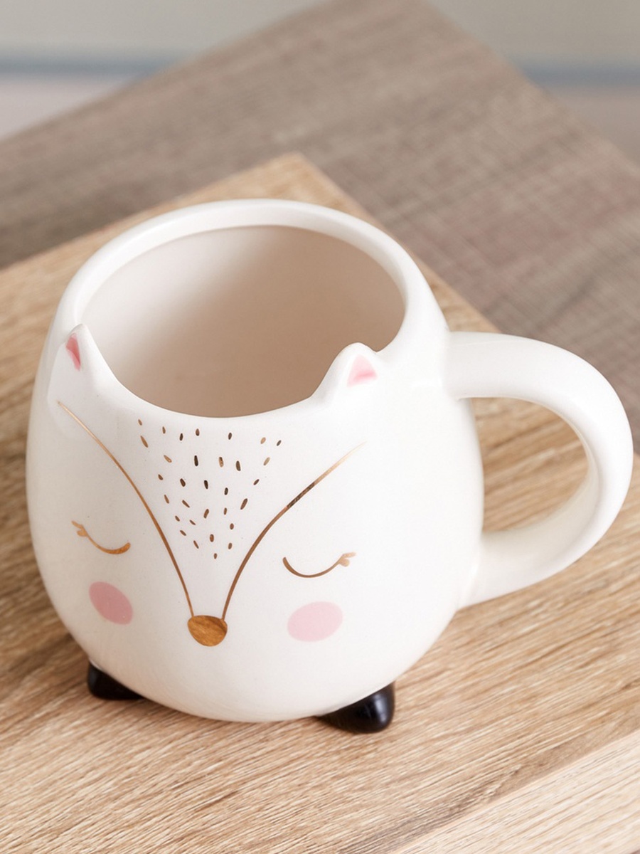Cypher Fox Ceramic Mug - 400 ml