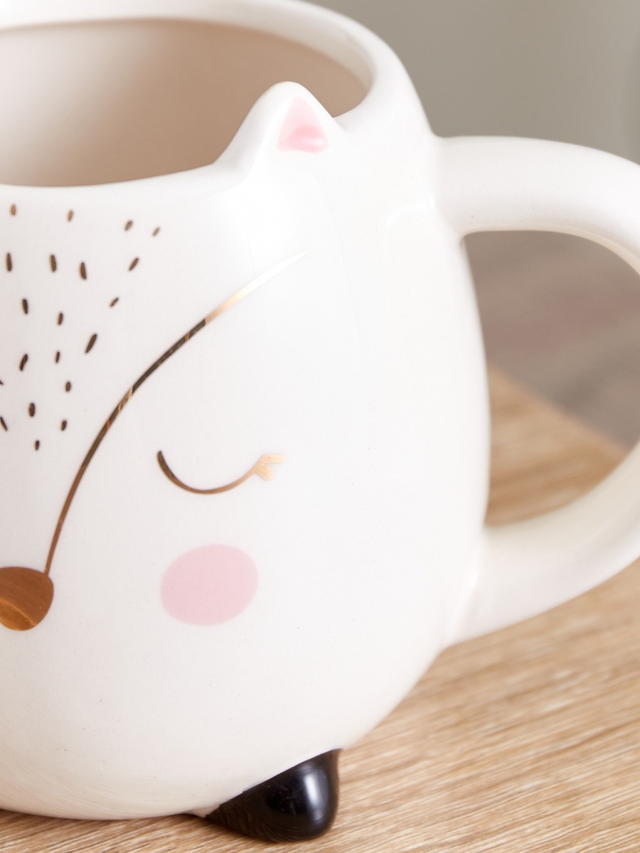 Cypher Fox Ceramic Mug - 400 ml