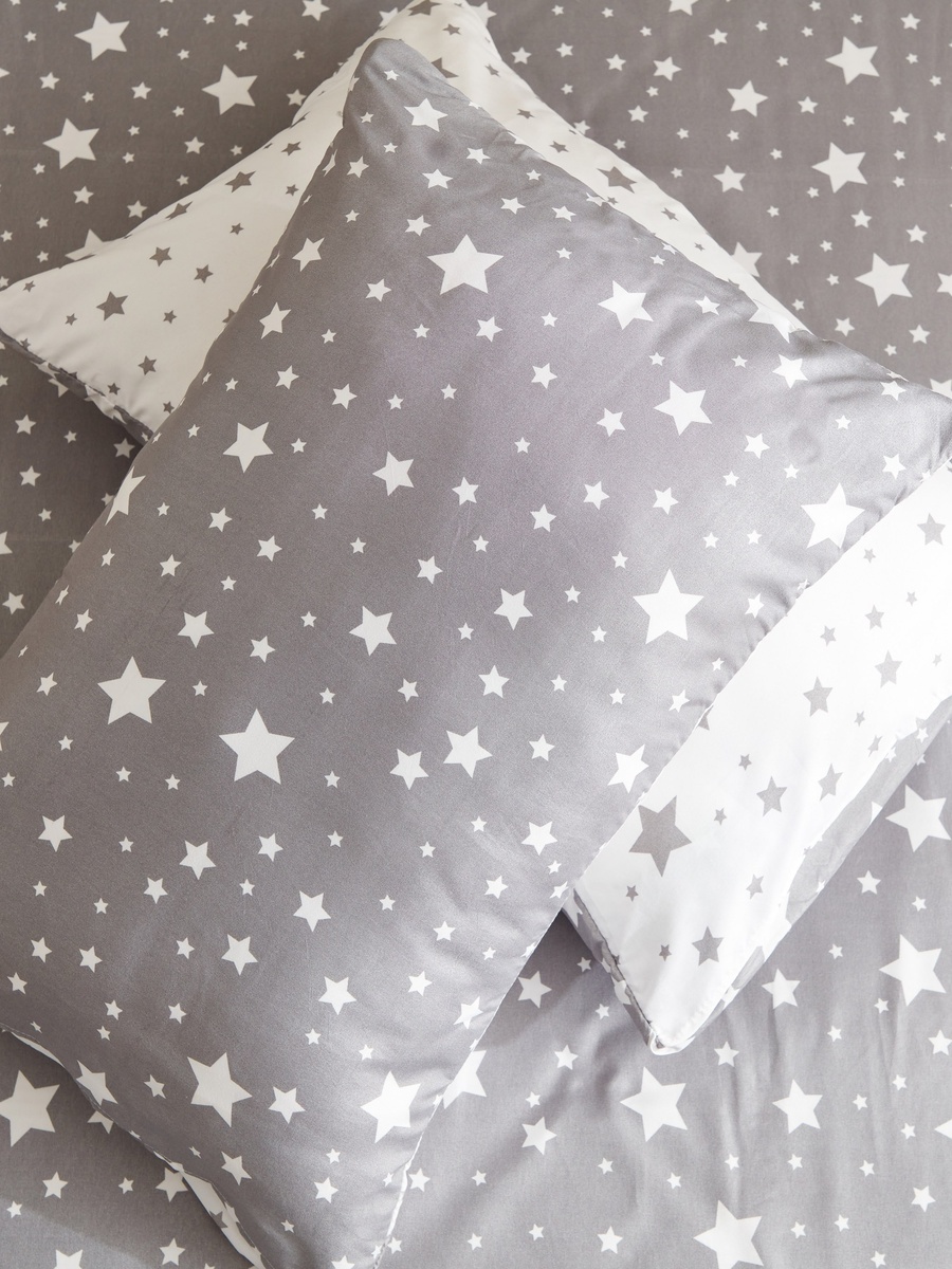 Spencer Star 2-Piece Microfibre Pillow Cover Set - 50x75 cm