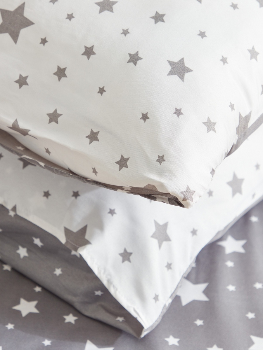 Spencer Star 2-Piece Microfibre Pillow Cover Set - 50x75 cm
