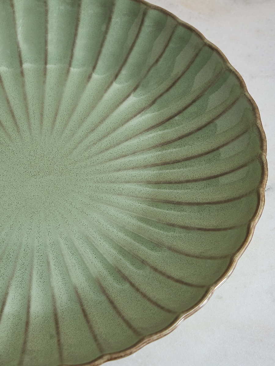 Siam Scallop Dinner Plate - 27 cm
