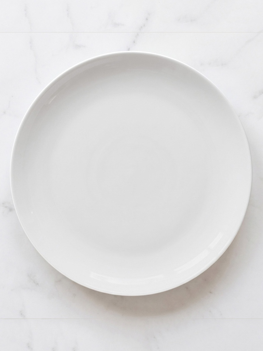 Luster 4-Piece Embossed Dinner Plate Set - 28 cm