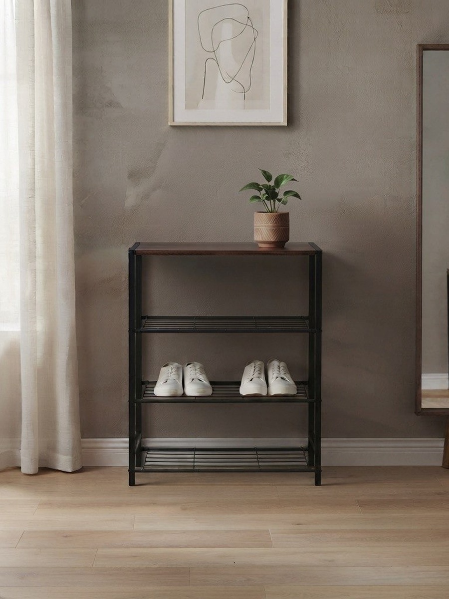 Covara Saga 4-Tier Shoe Rack - 63x30x63.5 cm