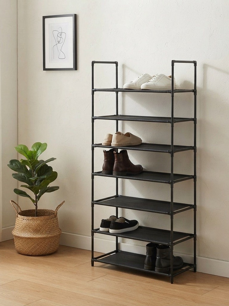 Covara Saga 7-Tier Shoe Rack - 57x28x124 cm