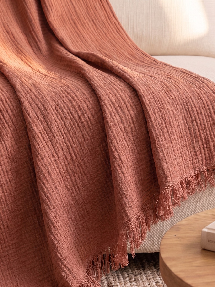 Weave Elegance Elysian Gauze Throw - 130x170 cm
