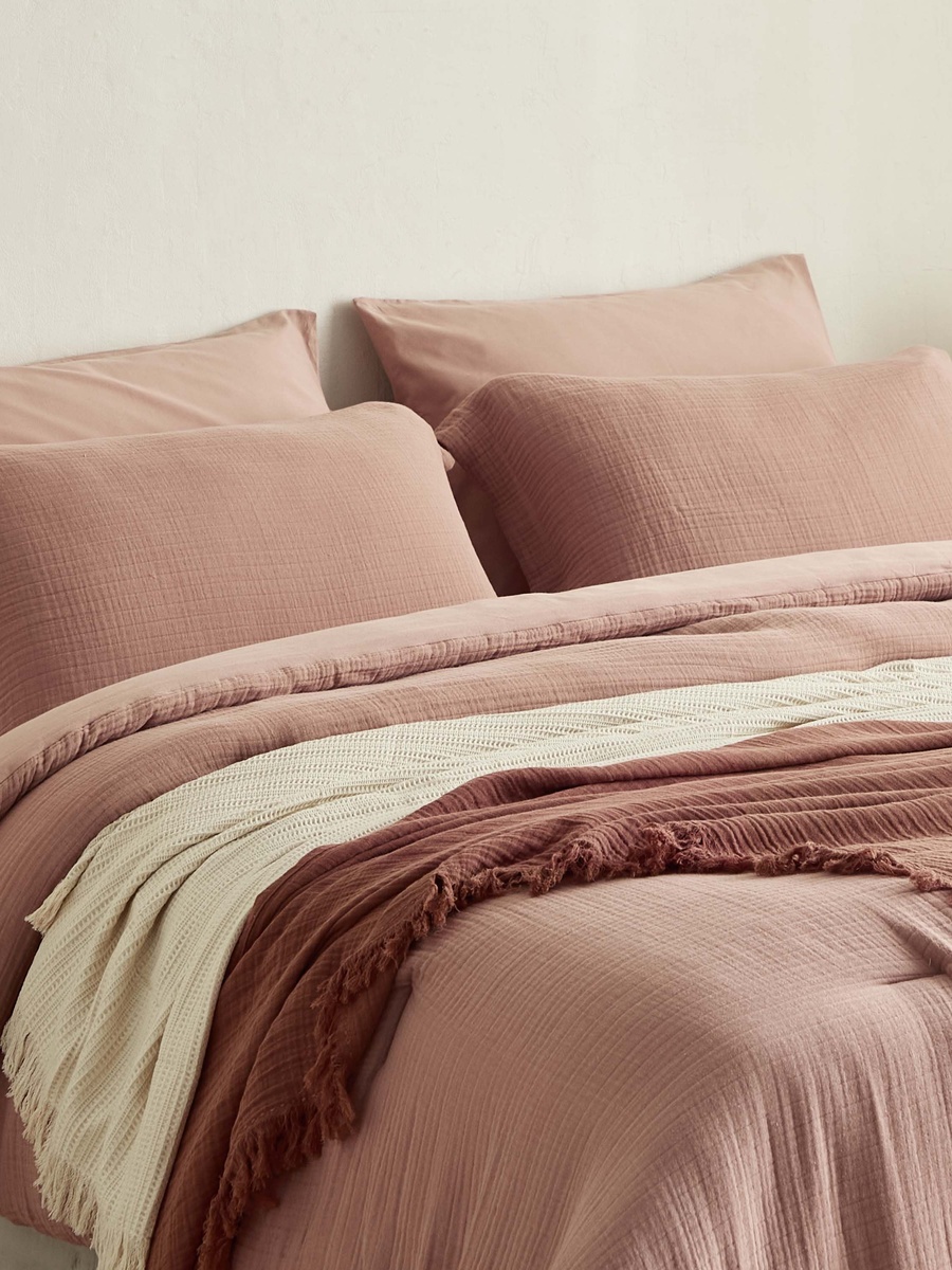 Weave Elegance Elysian Gauze Throw - 130x170 cm