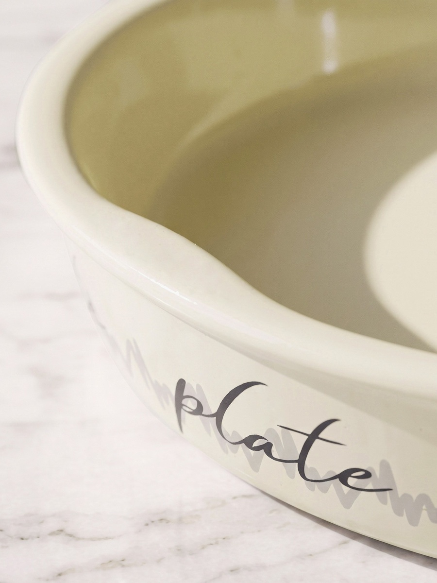 Wordscape Oval Baking Dish - 27 cm