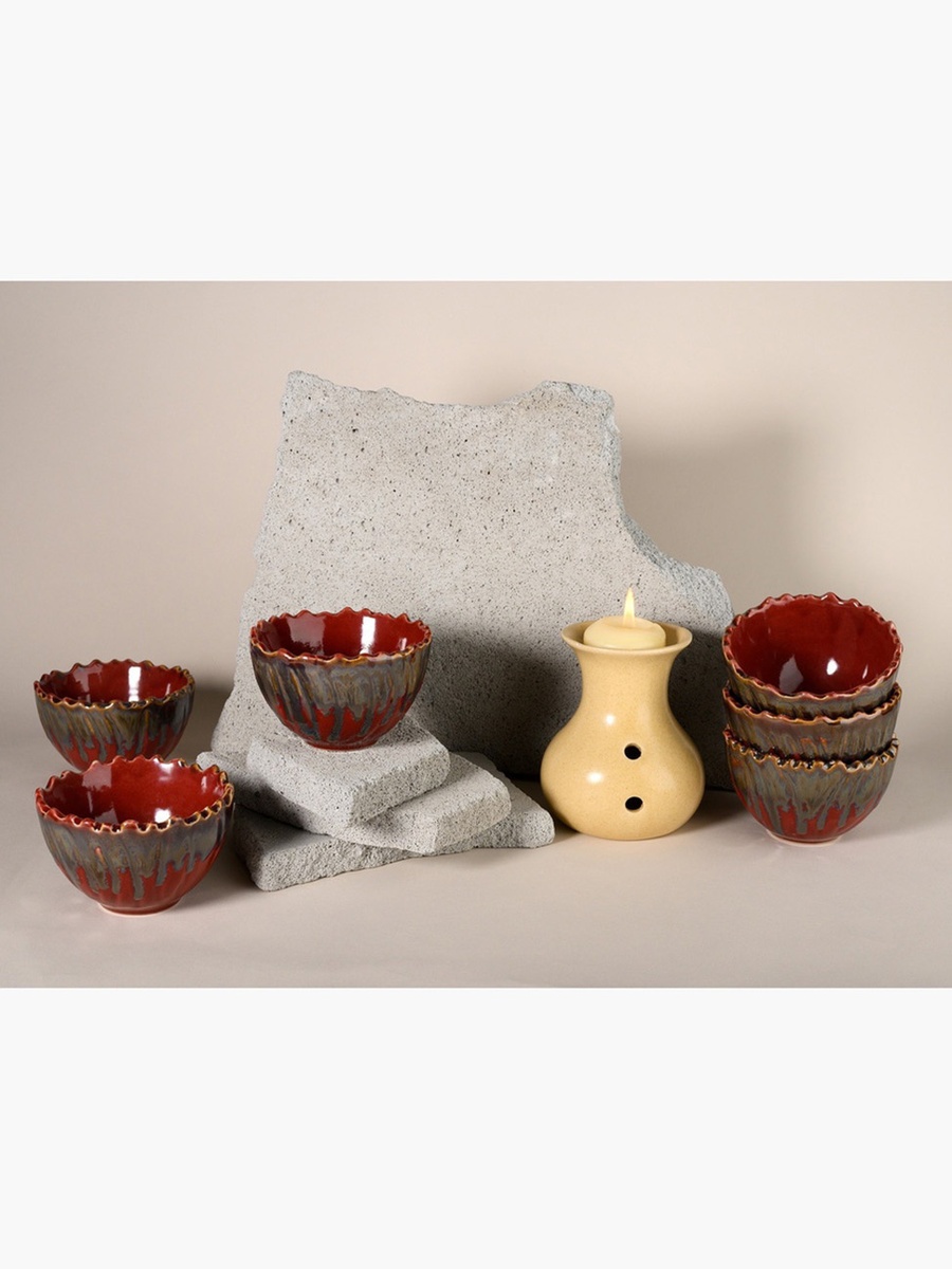 Artisan 6-Piece Ice Cream Bowl Set
