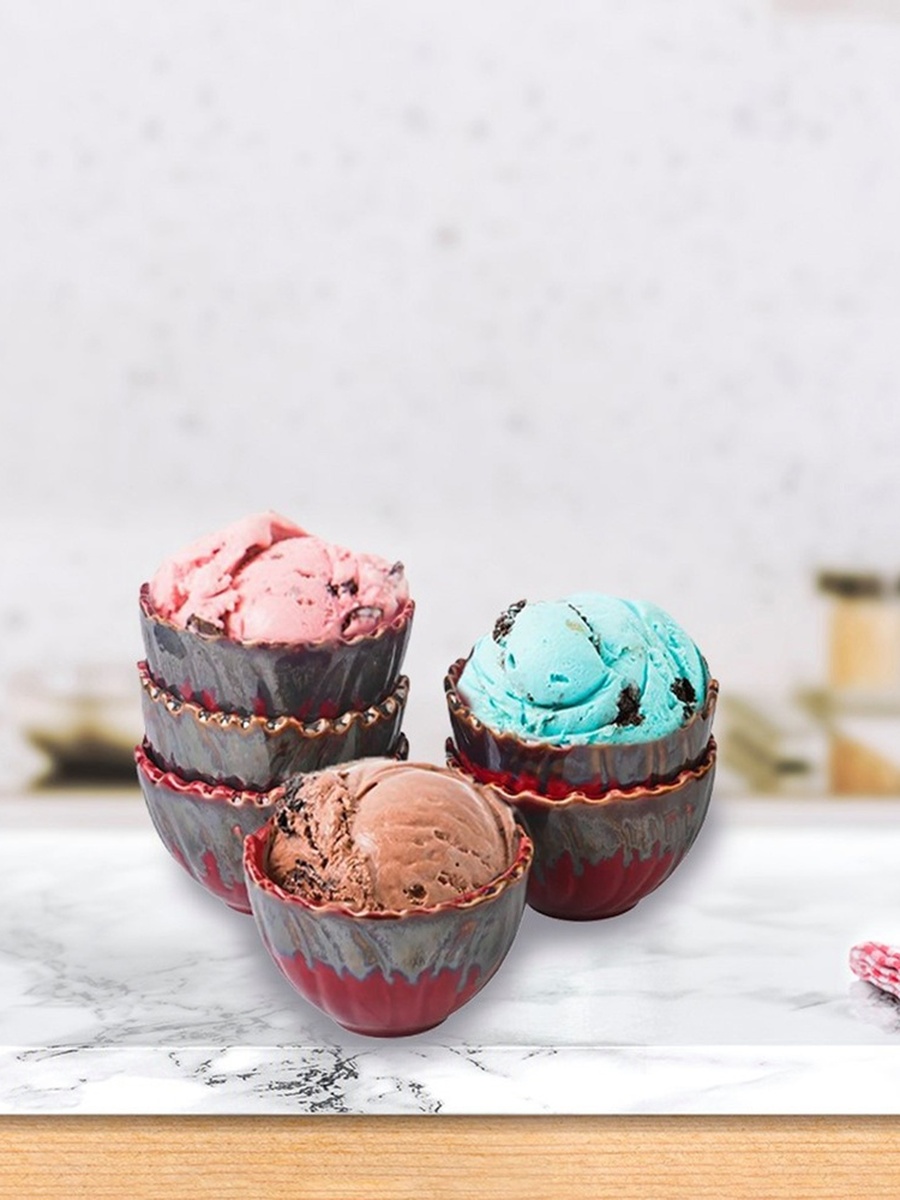 Artisan 6-Piece Ice Cream Bowl Set