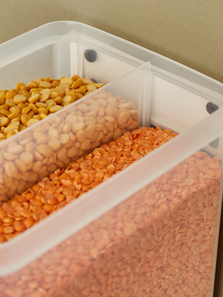 Essential Wall Mounted Twin Grain Holder with Cup - 16x21x32 cm