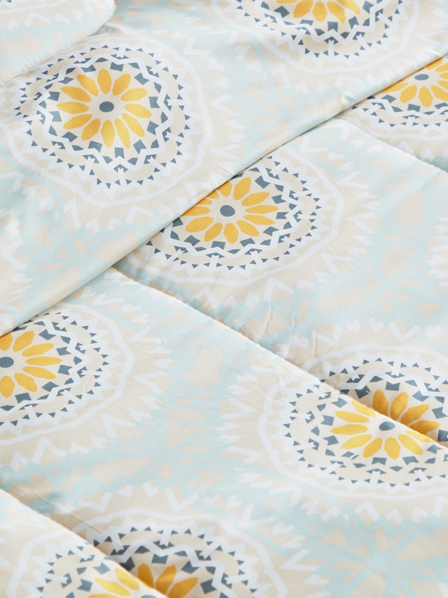 Atlanta Kiara 3-Piece King Printed Microfiber Comforter Set - 220x240 cm