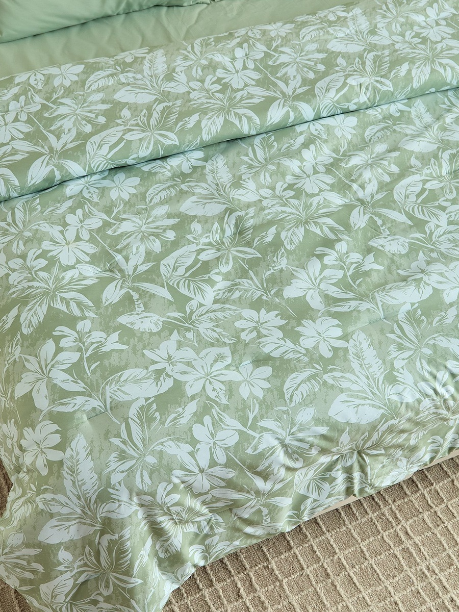 Hampton 6-Piece Microfibre Printed Twin Comforter Set - 160x220 cm