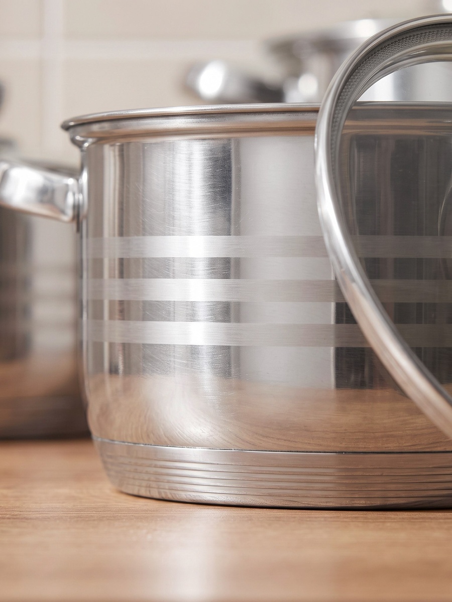 Stilo 12-Piece Stainless Steel Cookware Set