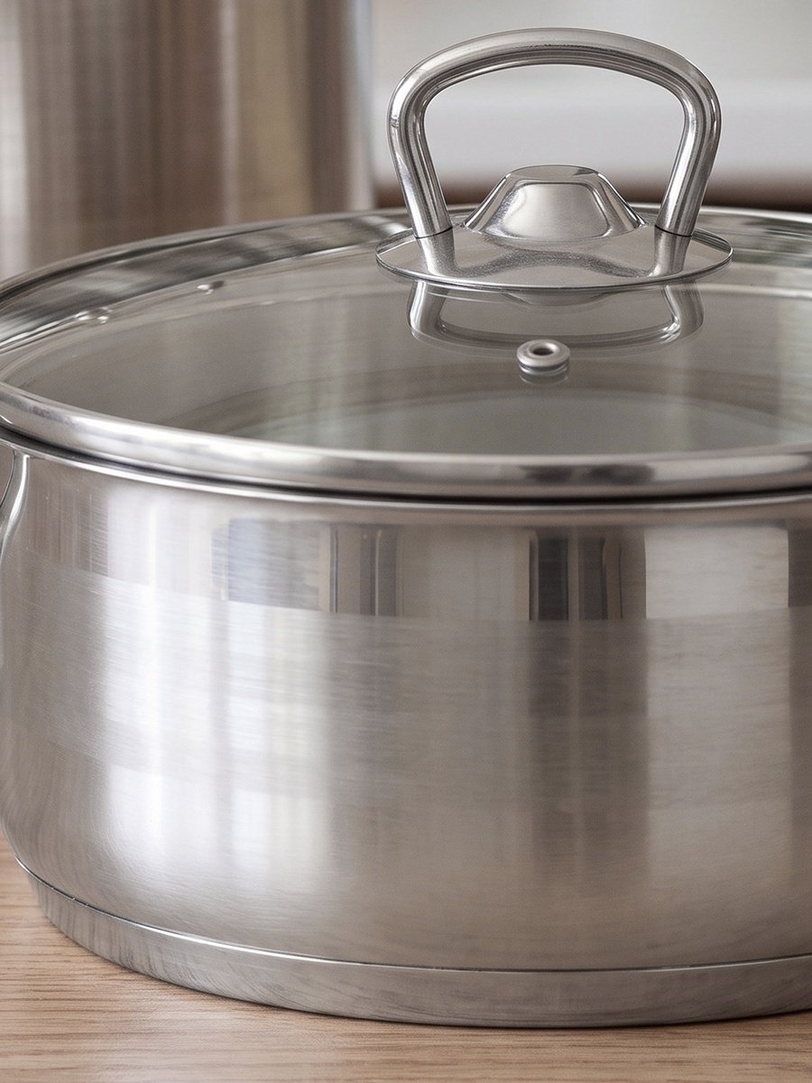 Covara 9-Piece Stainless Steel Cookware Set