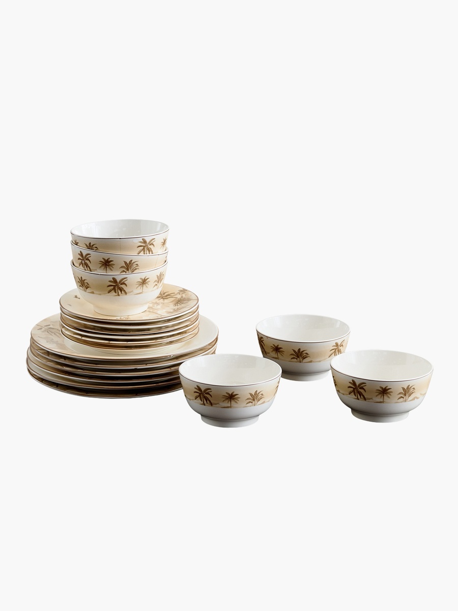 Sahra 18-Piece Dinner Set- Serves 6