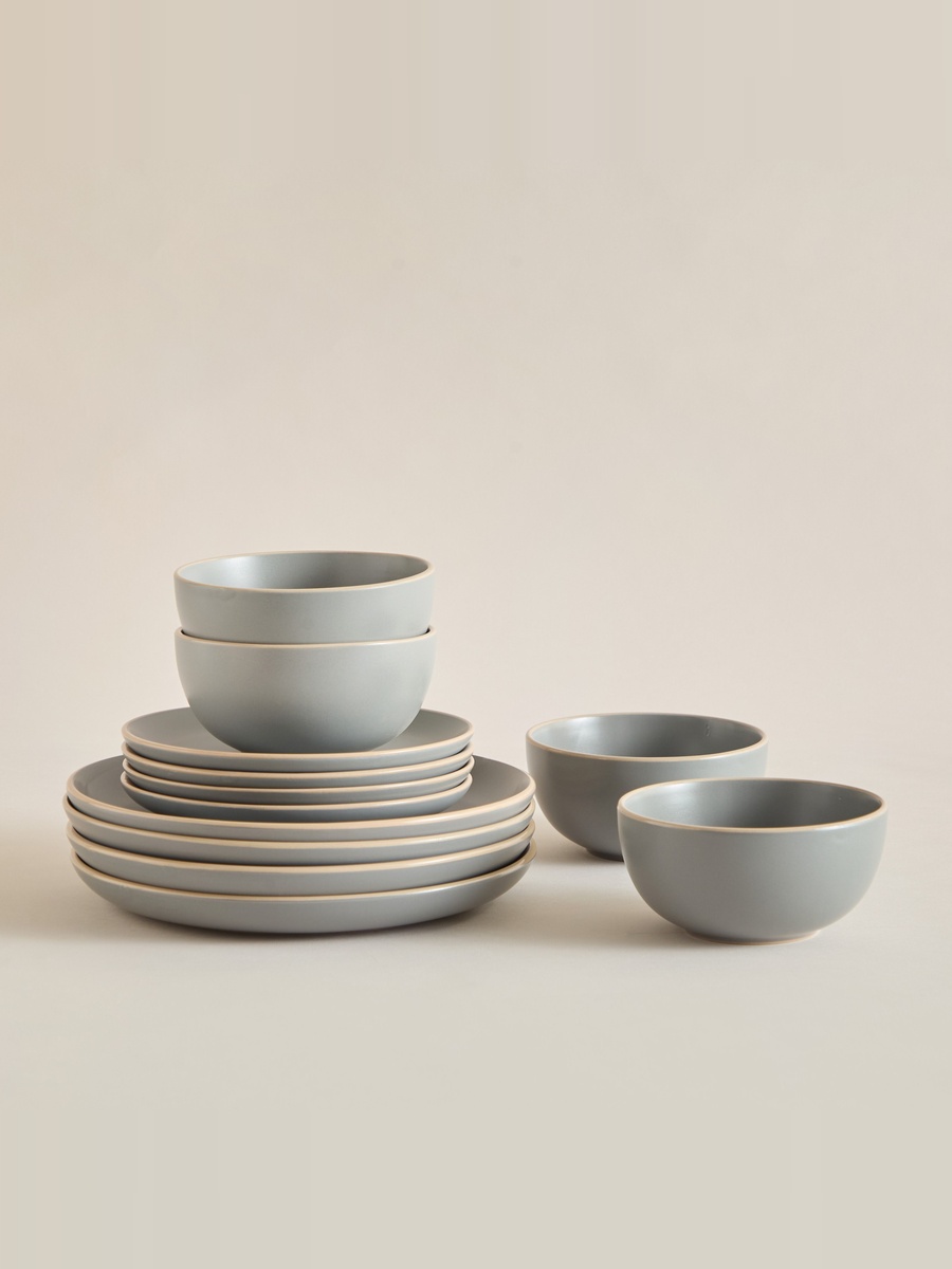 Elegenza Orchid 12-Piece Dinner Set - Serves 4