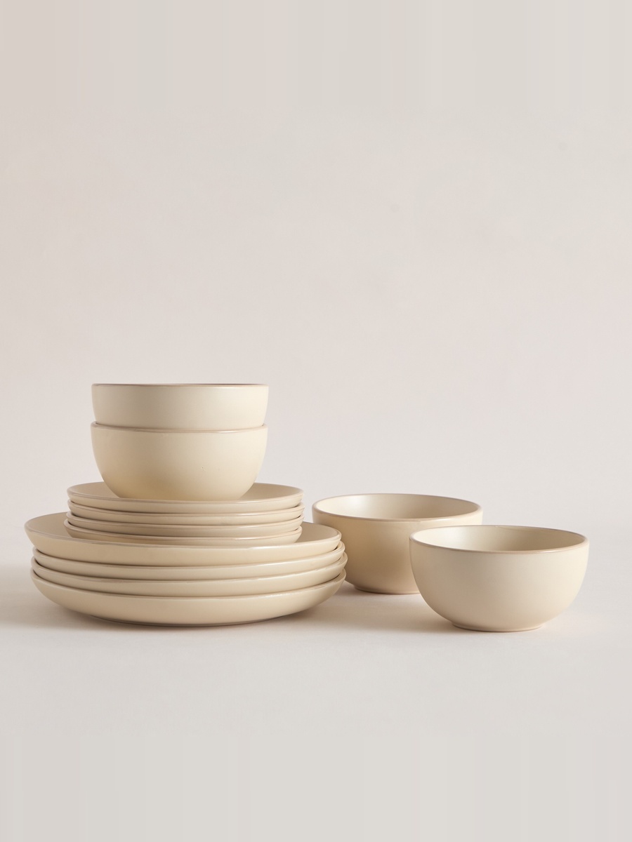 Elegenza Azure 12-Piece Dinner Set - Serves 4