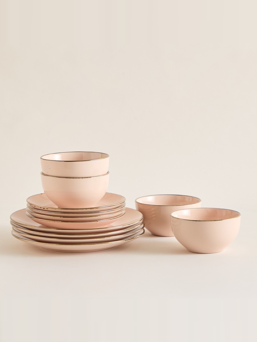 Elegenza Allure 12-Piece Dinner Set - Serves 4