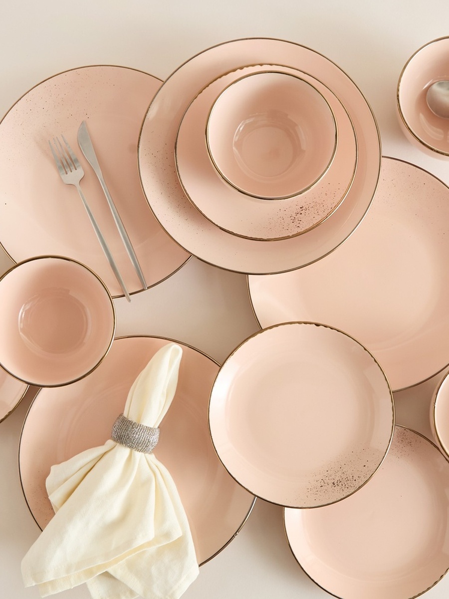 Elegenza Allure 12-Piece Dinner Set - Serves 4