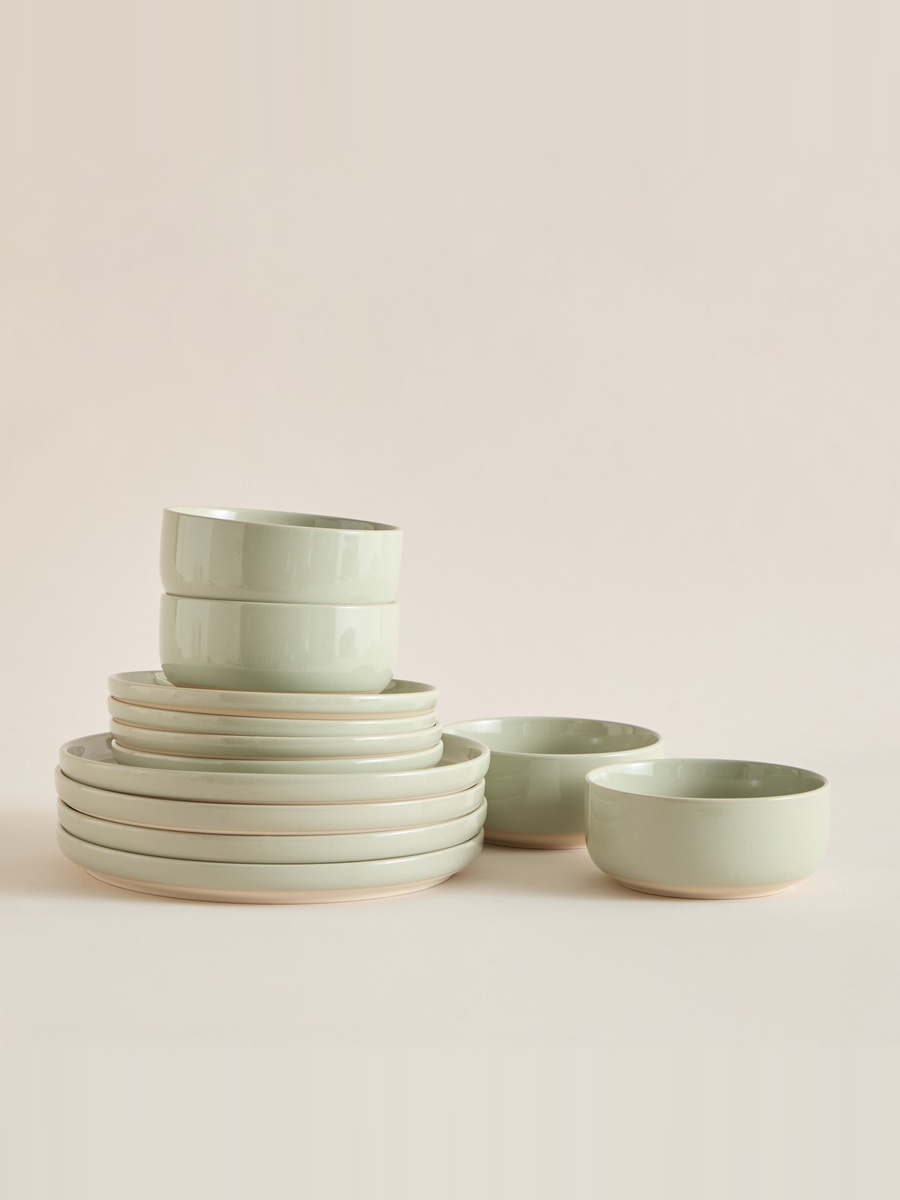 Elegenza Hyacinth 12-Piece Dinner Set - Serves 4