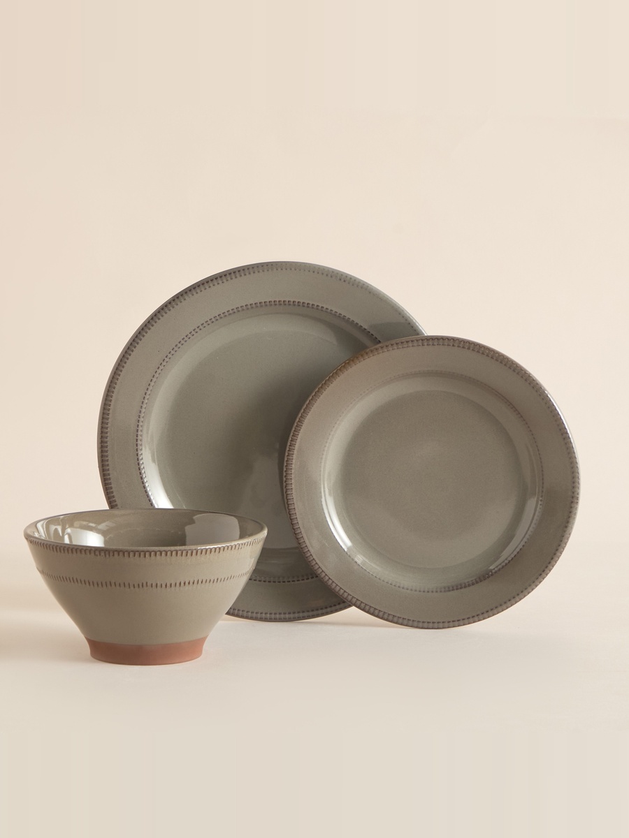 Elegenza Aster Reactive 18-Piece Dinner Set - Serves 6