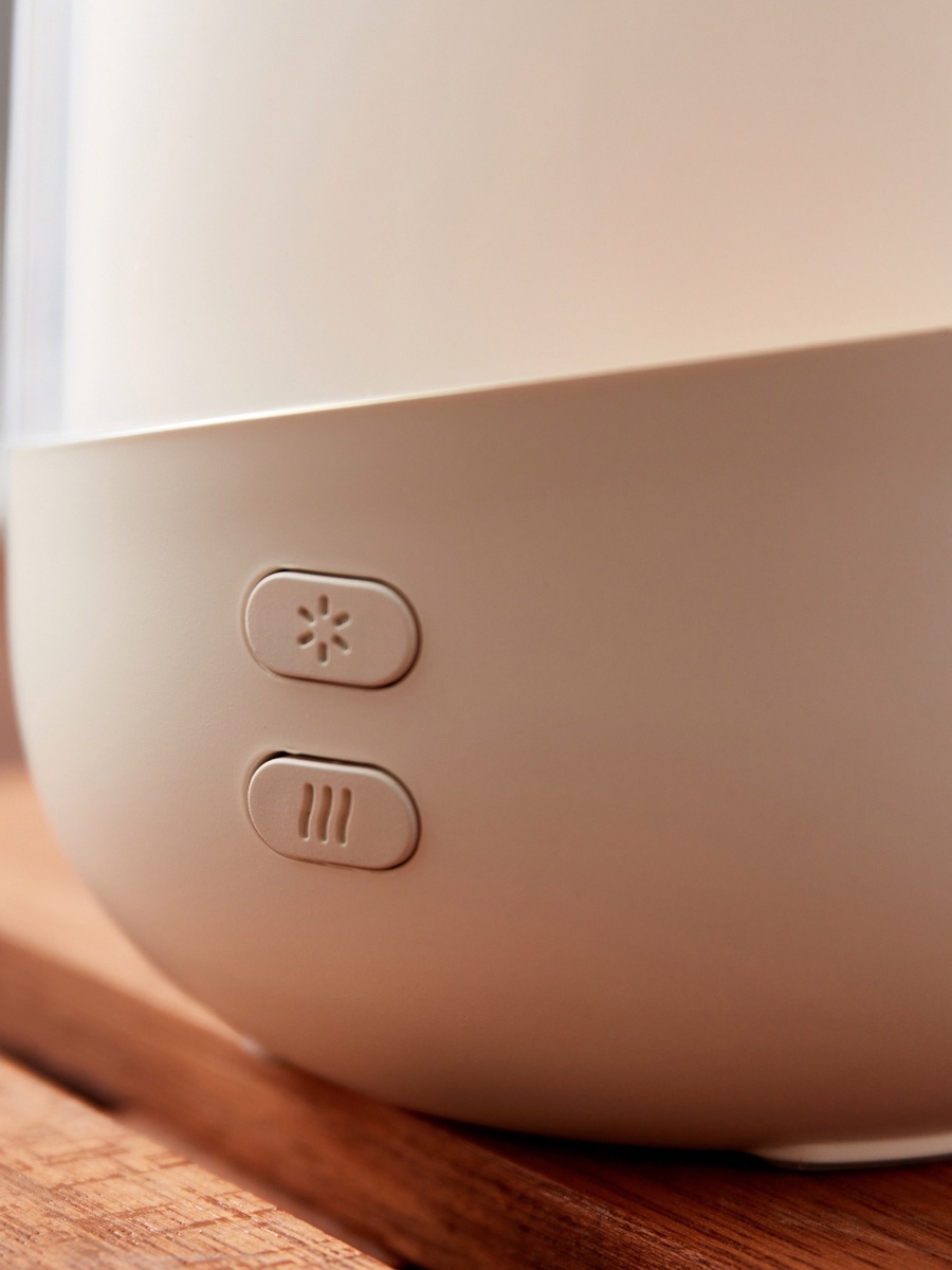 Breezy Cloud Humidifier with Yellow Light - 120 ml