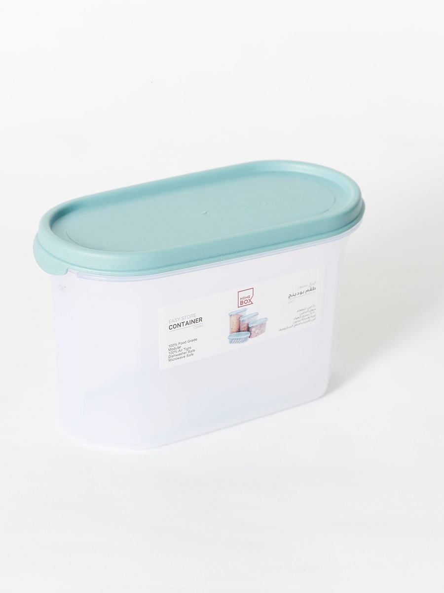 Easy Store Oval Container - 1.2 L