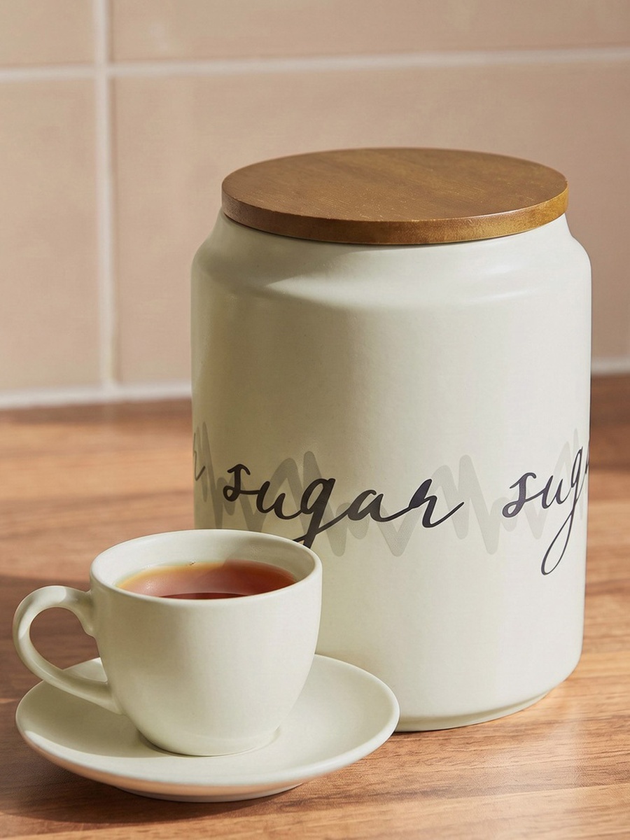 Wordscape Sugar Jar - 15 cm