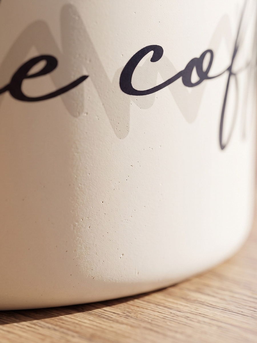 Wordscape Coffee Jar - 15 cm