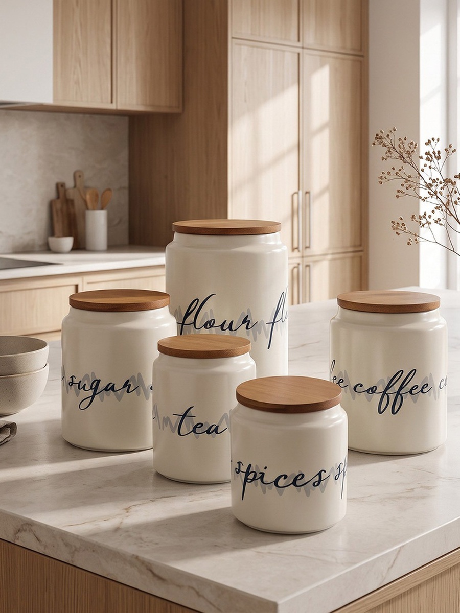 Wordscape Coffee Jar - 15 cm