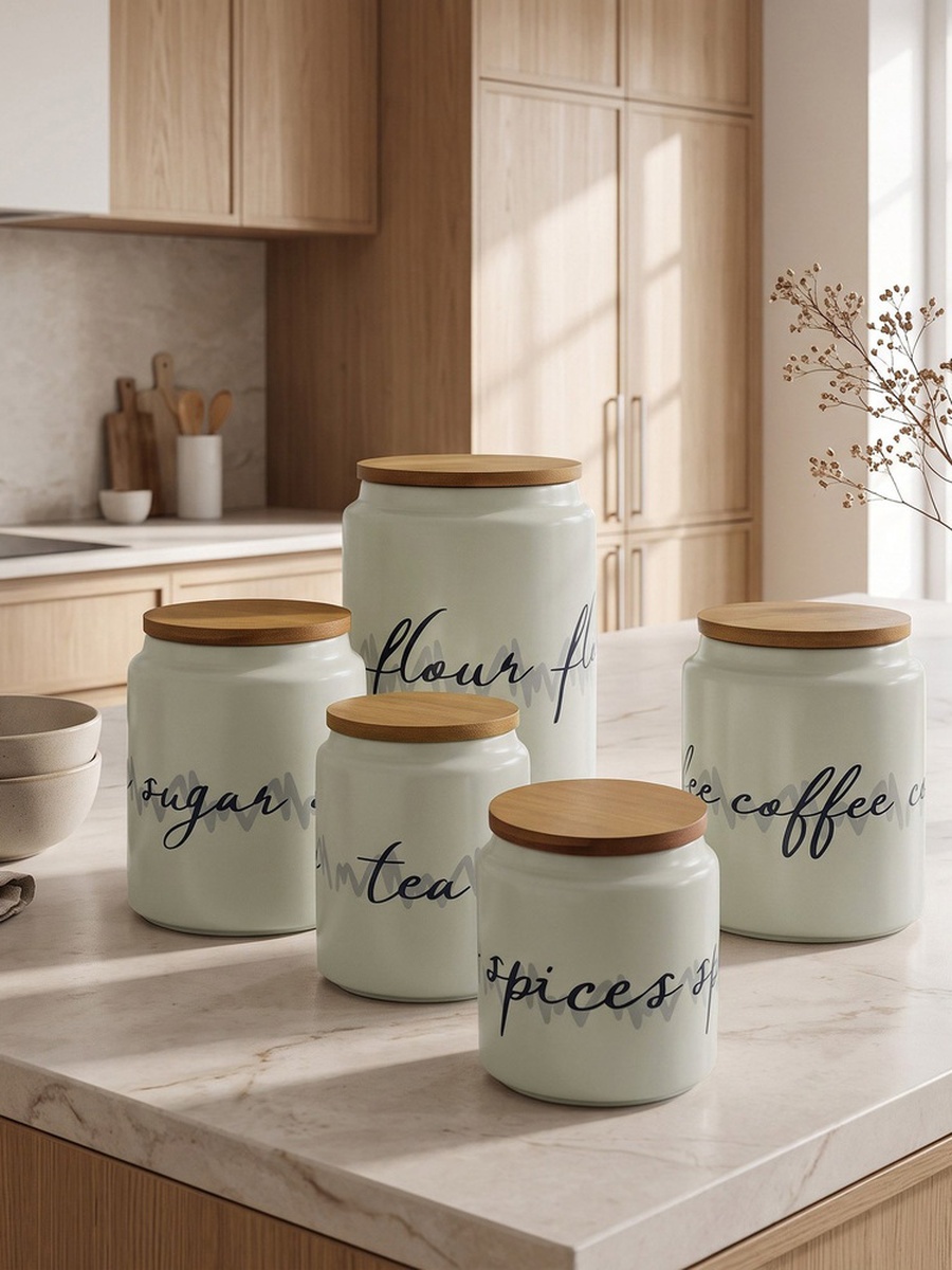Wordscape Tea Jar - 15 cm