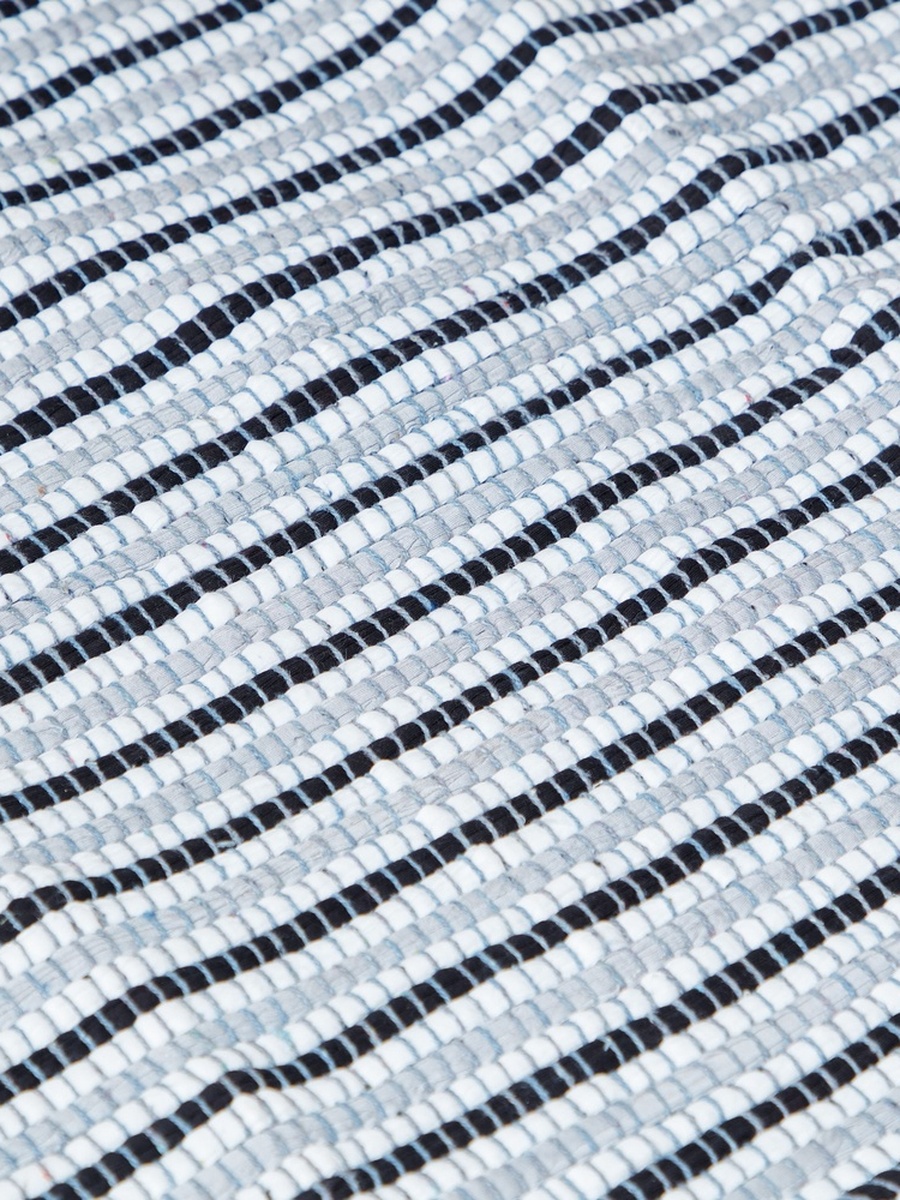 Axis Striped Chindi Assorted Dhurrie - 60x100 cm