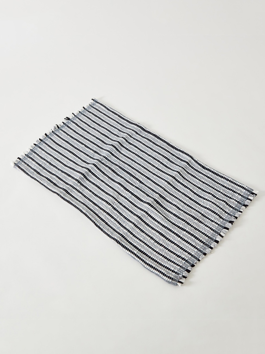 Axis Striped Chindi Assorted Dhurrie - 60x100 cm