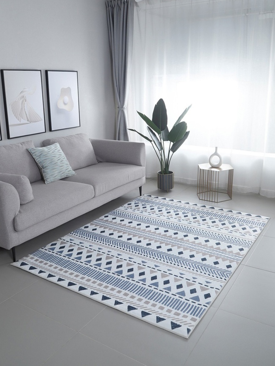 Ontario Printed Flannel Rug - 150x200 cm