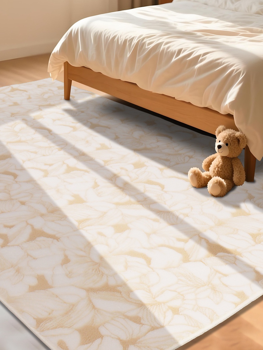 Nias Garden Patterned Soft and Plush Rug - 120x170 cm